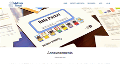 Desktop Screenshot of mydataqa.dallasisd.org